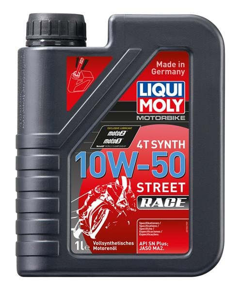 Obrázek produktu LIQUI MOLY StreetRace Synth 4T 10W-50 - 1 l LQ 1502