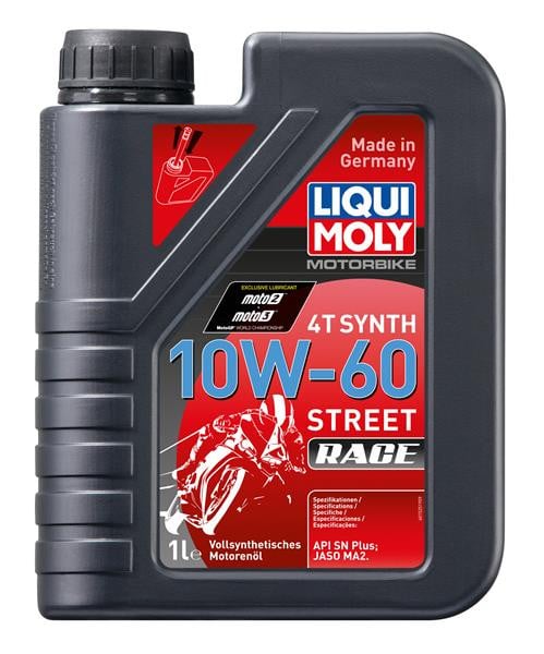 Obrázek produktu LIQUI MOLY StreetRace Synth 4T 10W-60 - 1 l LQ 1525