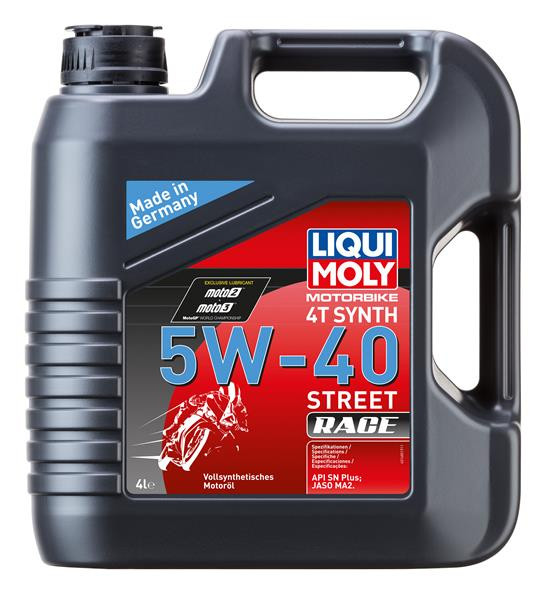 Obrázek produktu LIQUI MOLY StreetRace Synth 4T 5W-40 - 4 l LQ 1685