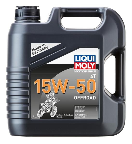 Obrázek produktu LIQUI MOLY Offroad 4T 15W-50 - 4 l LQ 3058