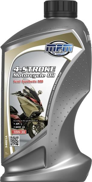 Obrázek produktu MPM 4-Stroke Oil 10W-30 Semi Synthetic, 1 L EL - MPM 54001A