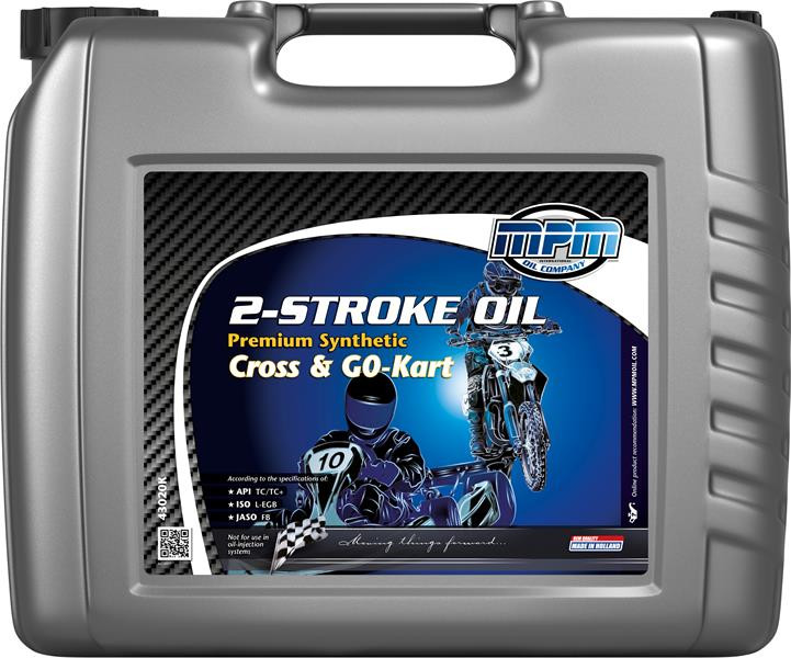 Obrázek produktu MPM 2-Stroke Oil Prem. Synth. Cross&Go-Kart, 20 L MPM 43020K