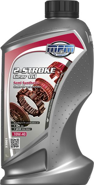 Obrázek produktu MPM 2-Stroke Gear Oil 10W-40 Semi Synthetic, 1 L MPM 53001