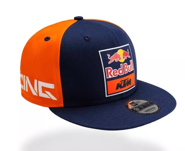 Obrázek produktu Kšiltovka KTM Red Bull modrá/oranžová rovný kšilt Výprodej zboží