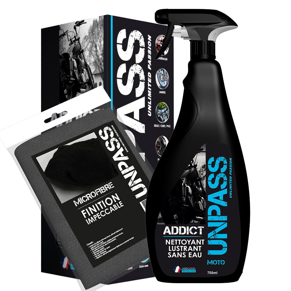 Obrázek produktu UNPASS ADDICT 750 ml + utěrka z mikrovlákna 910410