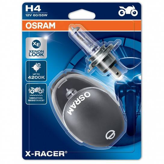 Obrázek produktu OSRAM X-RACER H4 64193XR-02B 60 / 55W (2ks) Výprodej zboží