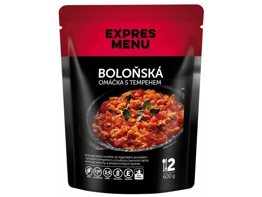 Obrázek produktu Boloňská omáčka s tempehem 600g EXPRES MENU EM23