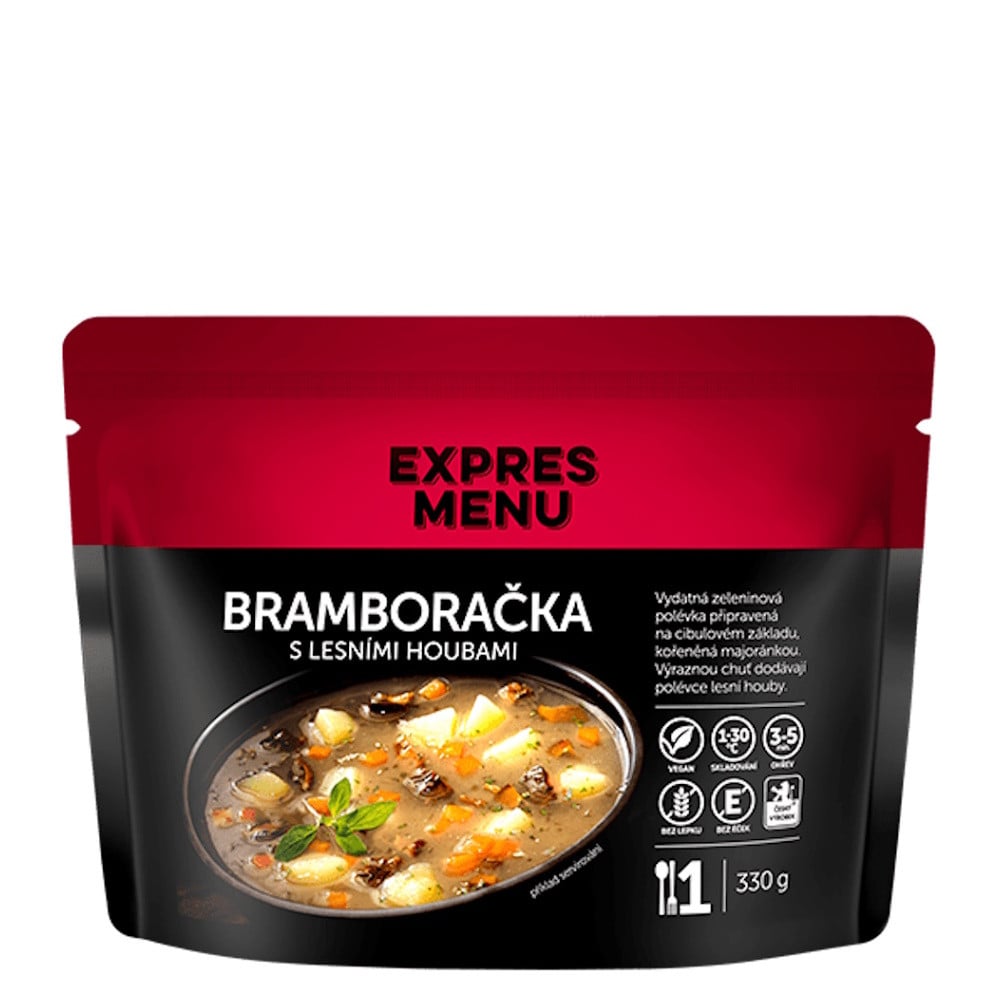 Obrázek produktu Bramboračka s lesními houbami 330g EXPRES MENU EM408