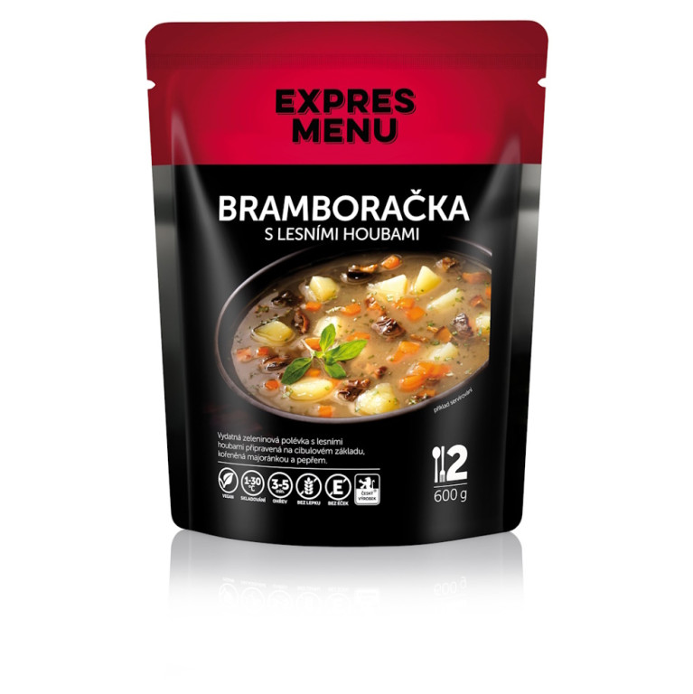 Obrázek produktu Bramboračka s lesními houbami 600g EXPRES MENU EM82
