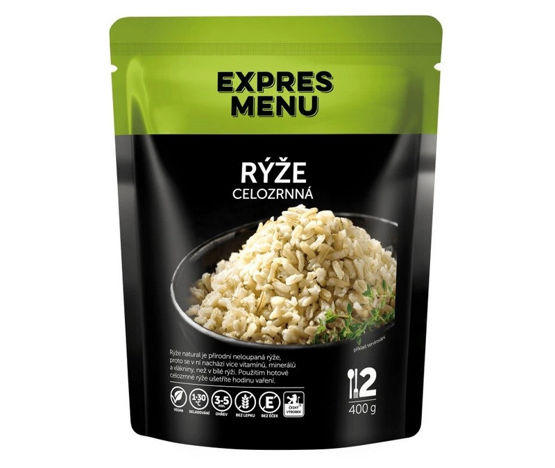 Obrázek produktu Celozrnná rýže 400g EXPRES MENU EM42