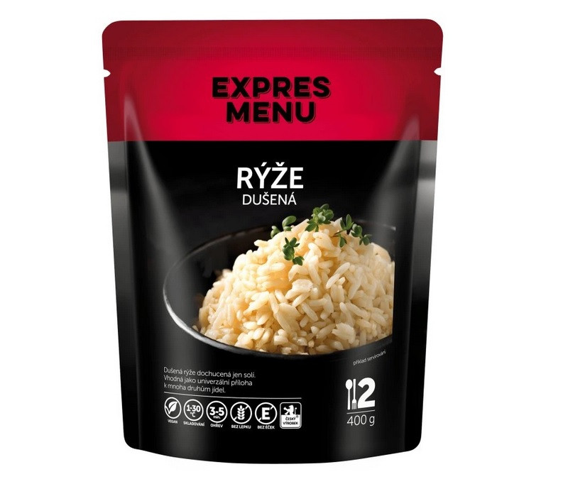 Obrázek produktu Rýže dušená 400g EXPRES MENU EM41