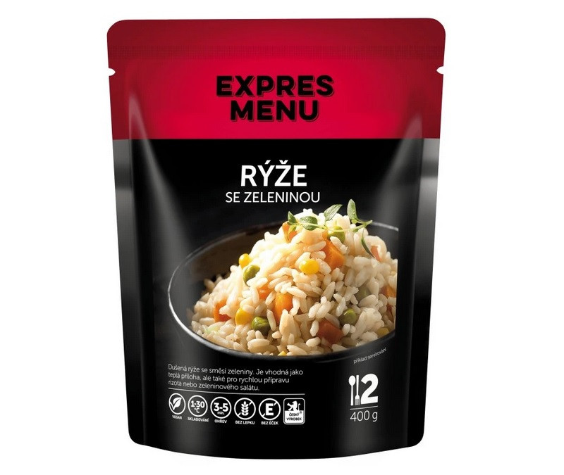 Obrázek produktu Rýže se zeleninou 400g EXPRES MENU EM43