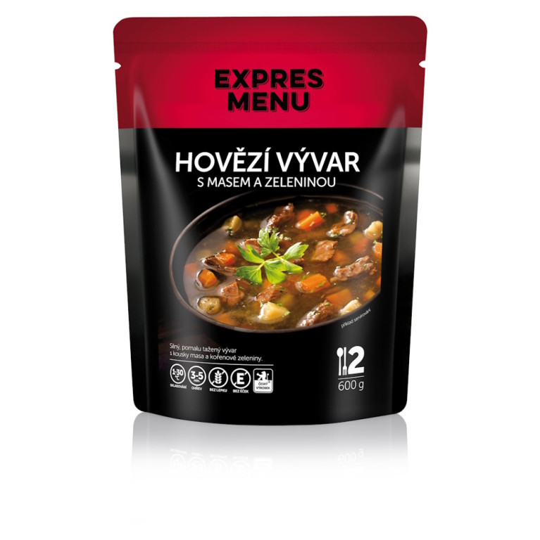 Obrázek produktu Hovězí vývar se zeleninou 600g EXPRES MENU EM87