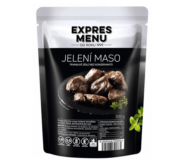 Obrázek produktu Jelení maso 300g EXPRES MENU EM703