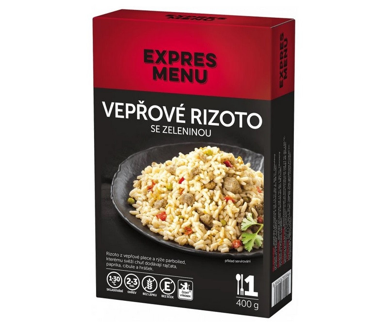 Obrázek produktu Vepřové rizoto se zeleninou 400g EXPRES MENU KM2004