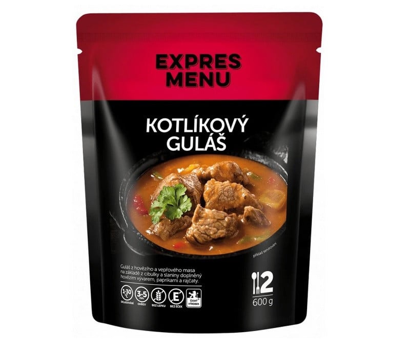 Obrázek produktu Kotlíkový guláš 600g EXPRES MENU EM12