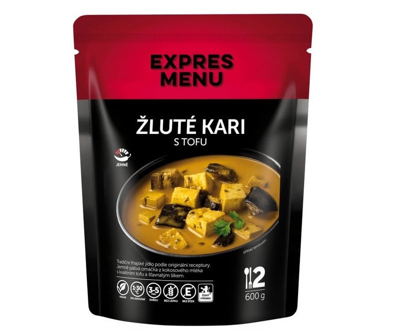 Obrázek produktu Žluté kari s tofu 600g EXPRES MENU EM22