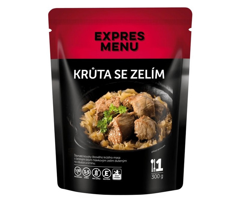 Obrázek produktu Krůta se zelím 300g EXPRES MENU EM118 - EM982