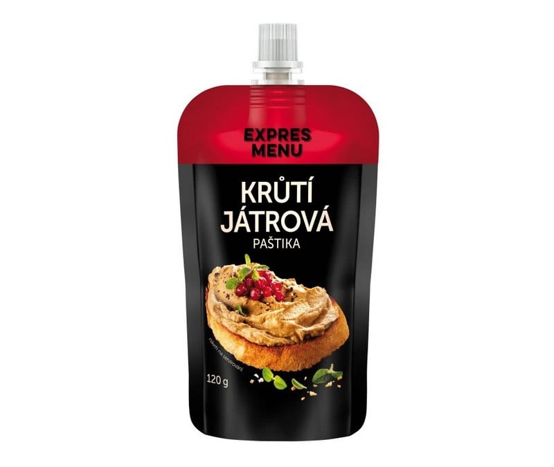 Obrázek produktu Krůtí játrová paštika 120g EXPRES MENU EM311