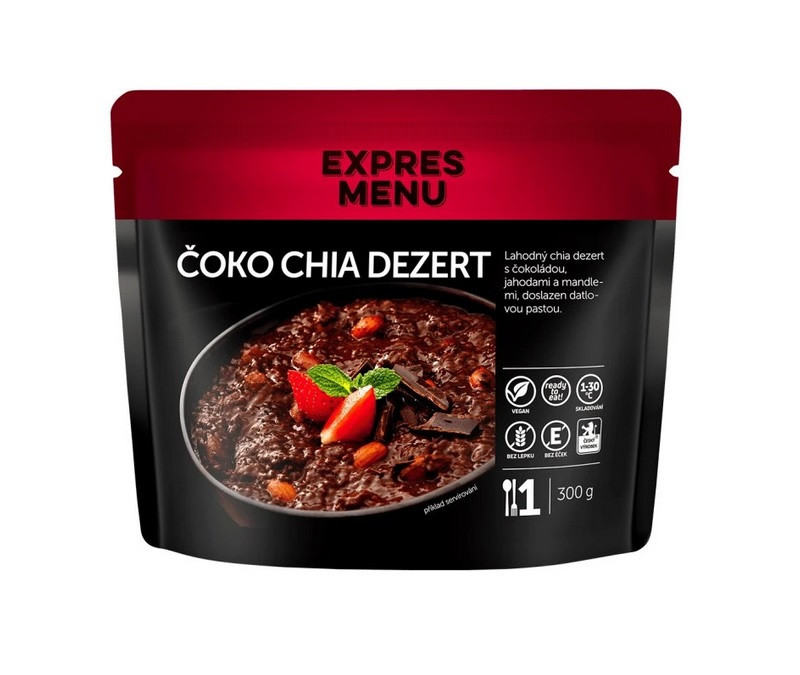 Obrázek produktu Čoko chia dezert 300g EXPRES MENU EM710