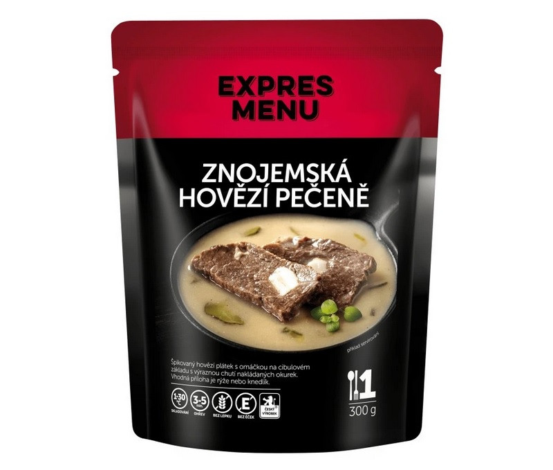 Obrázek produktu Znojemská hovězí pečeně 300g EXPRES MENU EM146