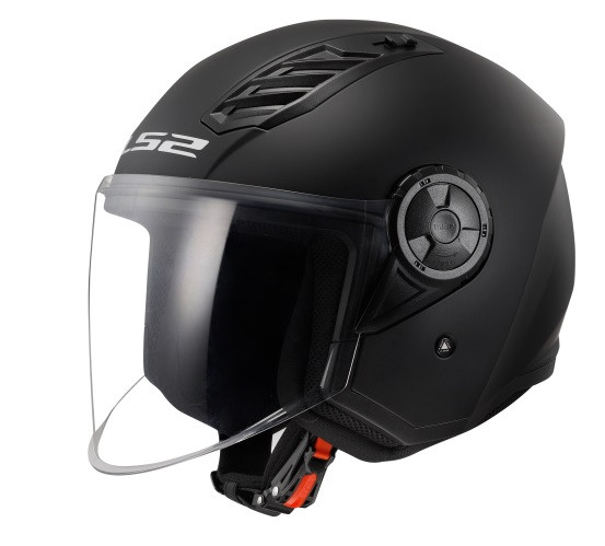 Obrázek produktu Přilba na motorku LS2 OF616 AIRFLOW II černá matná  Vel: M 366161011-MASTER