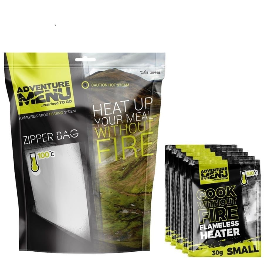 Obrázek produktu Adventure Menu - Samoohřev Set 5 × 30 g + Zipper-bag
