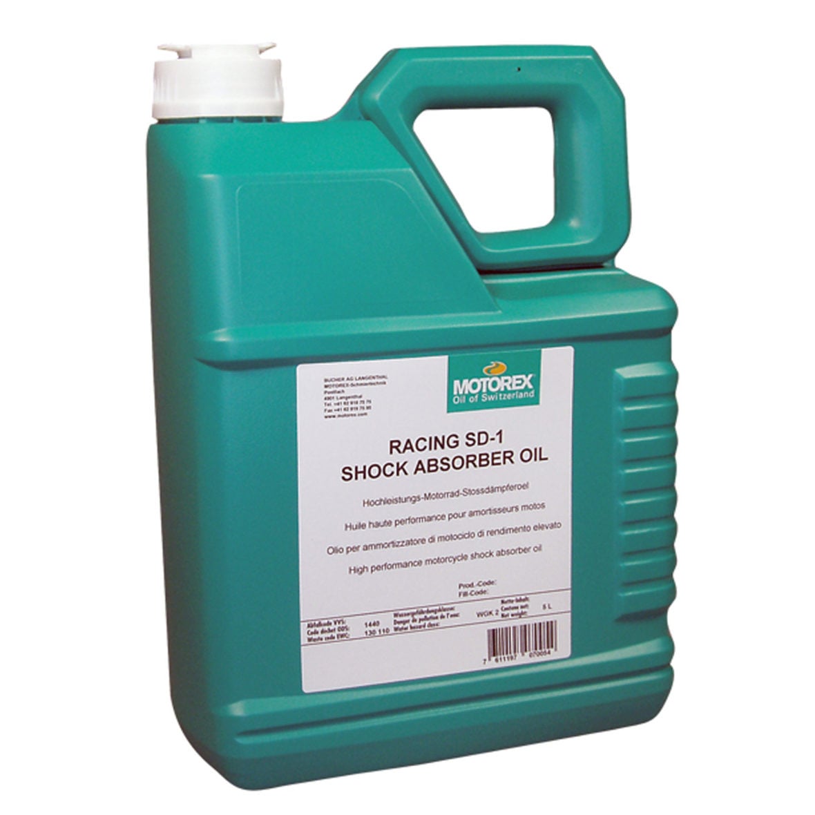 Obrázek produktu Tlumičový olej MOTOREX Racing SD1, 5 L