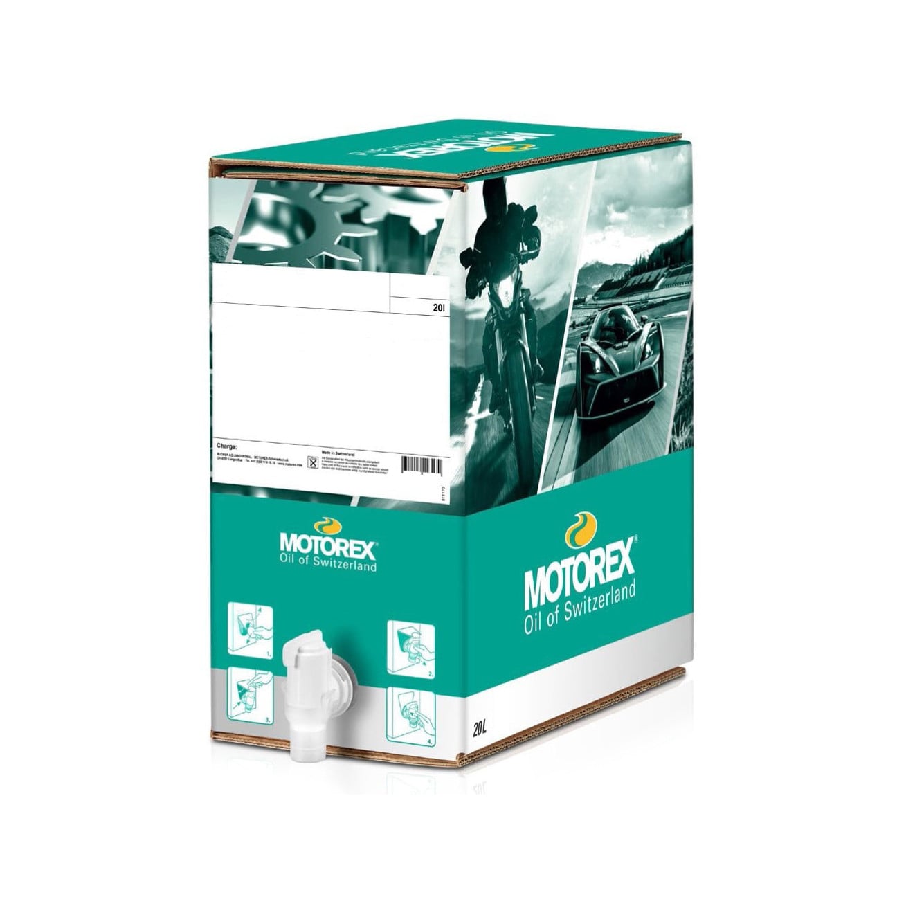 Obrázek produktu MOTOREX V-SYNT 4T 15W-50, 20 L