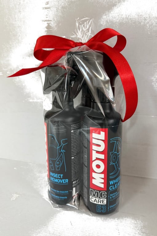 Obrázek produktu Balíček SADA KOSMETICKÝCH PŘÍPRAVKŮ NA MOTOCYKL MOTUL E5 + E3 + E7