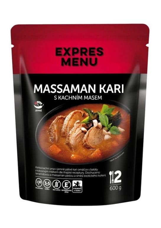 Obrázek produktu Massaman kari s kachním masem 600g EXPRES MENU EM25