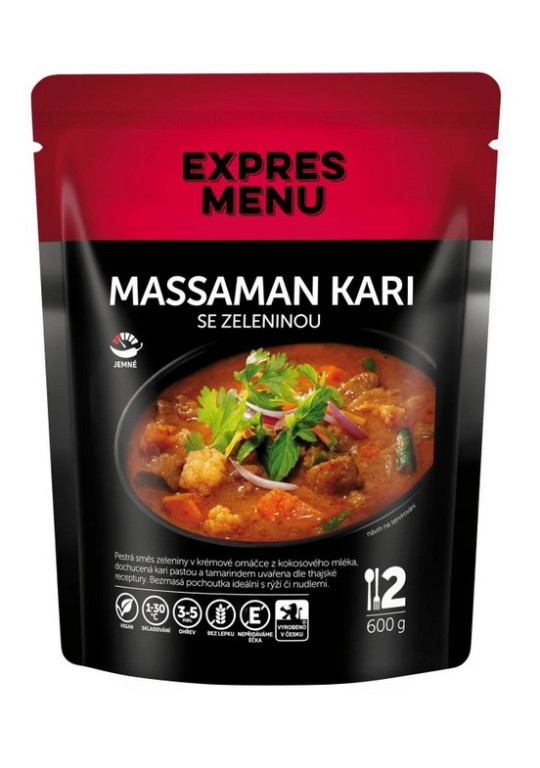 Obrázek produktu Massaman kari se zeleninou 600g EXPRES MENU EM26