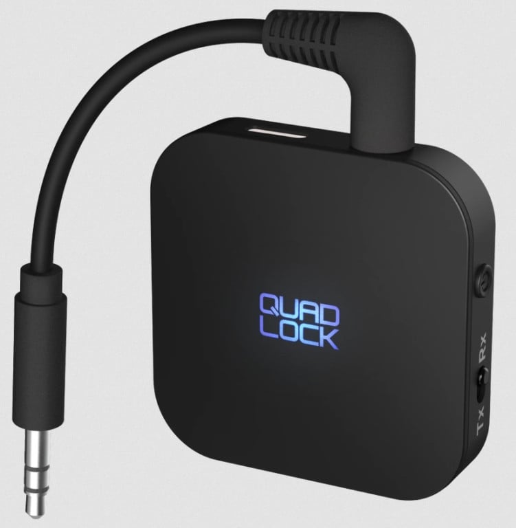 Obrázek produktu FM vysílač do auta Quad Lock AUX Bluetooth adaptér QLA-BTA