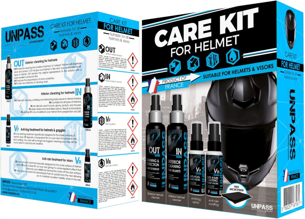 Obrázek produktu UNPASS SADA NA ČIŠTĚNÍ A PÉČI O HELMU CARE KIT FOR HELMET 910462