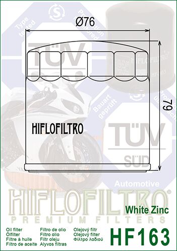 Olejový filtr HIFLOFILTRO HF163-1