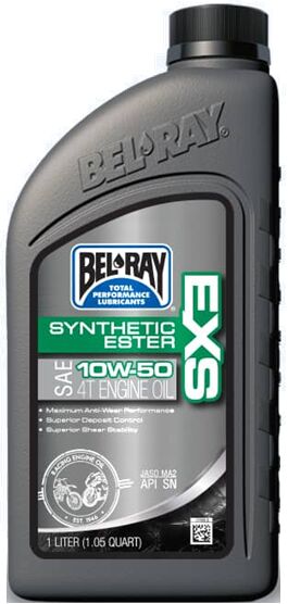 Motorový olej Bel-Ray EXS FULL SYNTHETIC ESTER 4T 10W-50 1 l 99160-B1LW