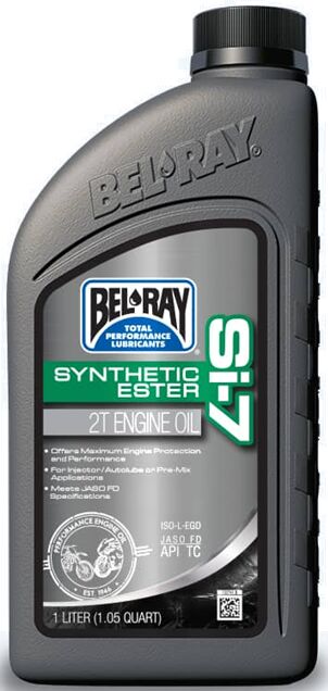 Obrázek produktu Motorový olej Bel-Ray Si-7 FULL SYNTHETIC ESTER 2T 1 l 99440-B1LW