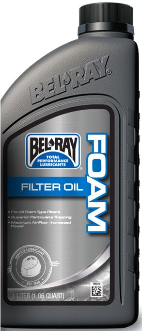 Olej na filtr Bel-Ray FOAM FILTER OIL (1l lahev) 99190-B1LW