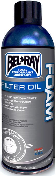 Obrázek produktu Olej na filtr Bel-Ray FOAM FILTER OIL (400ml sprej)