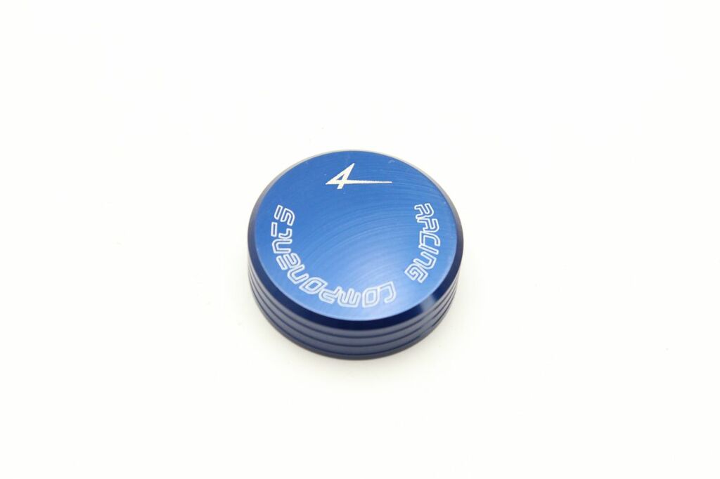Obrázek produktu Víčko zad.brzdové/spojkové nádobky 4RACING modrá