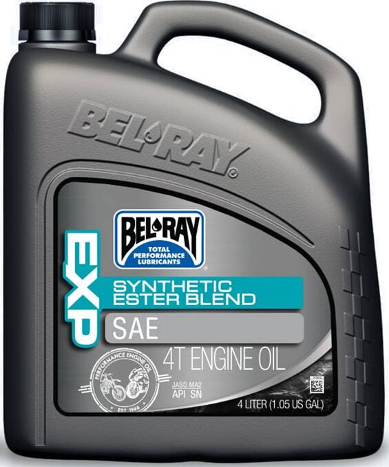 Obrázek produktu Motorový olej Bel-Ray EXP SYNTHETIC ESTER BLEND 4T 10W-40 4 l 99120-B4LW