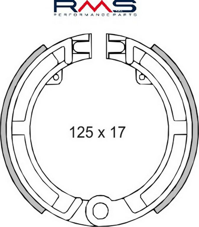 Obrázek produktu Brzdové čelisti RMS 225120170