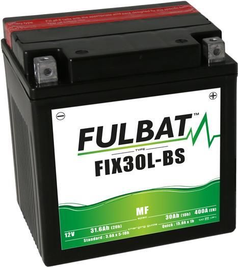 Obrázek produktu FULBAT Battery 12V/30Ah FIX30L-BS (YTX30L-BS) SEGWAY, CF MOTO, POLARIS, HARLEY DAVIDSON