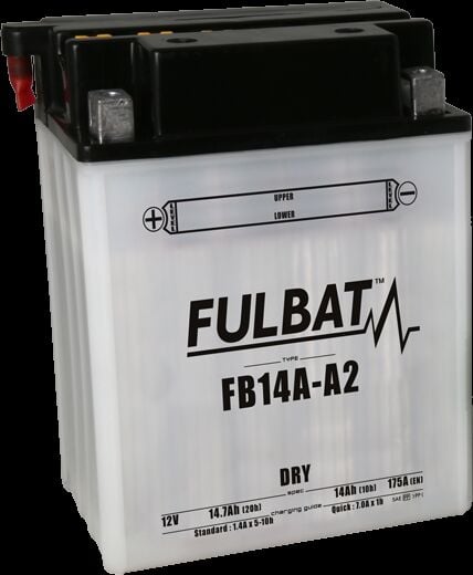 Obrázek produktu Konvenční motocyklová baterie FULBAT Včetně balení kyseliny