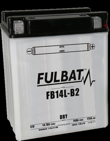 Obrázek produktu Konvenční motocyklová baterie FULBAT Včetně balení kyseliny 550570