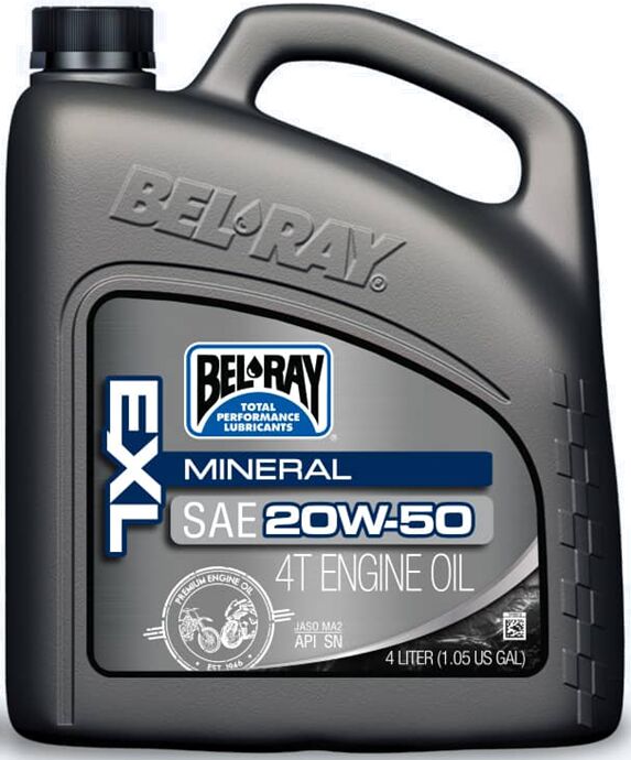 Obrázek produktu Motorový olej Bel-Ray EXL MINERAL 4T 10W-40 4 l
