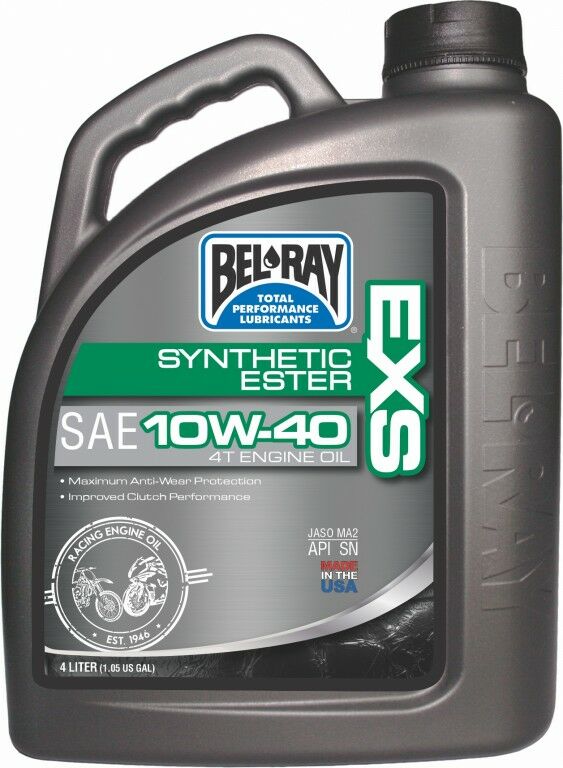 Obrázek produktu Motorový olej Bel-Ray EXS FULL SYNTHETIC ESTER 4T 10W-40 4 l