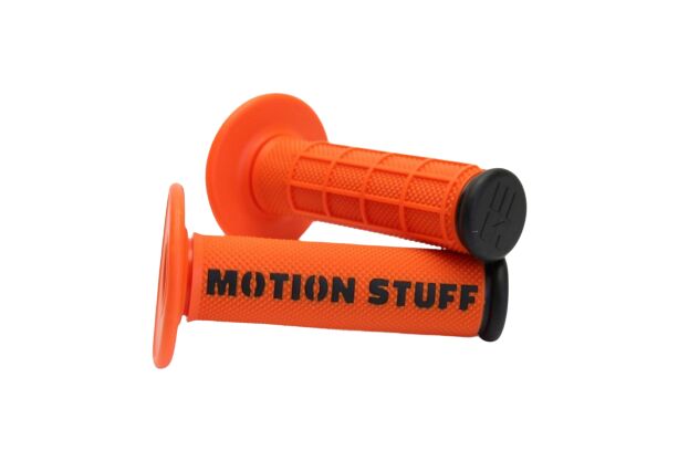 Obrázek produktu Motokrosové rukojeti MOTION STUFF Oranžovo/černé STF-201-2215