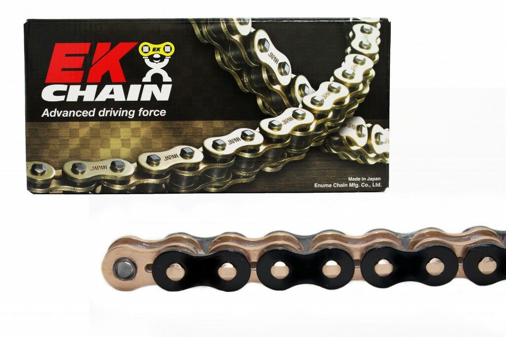 Obrázek produktu QX-kroužkový řetěz OEM kvality EK 525 MVXZ2 108 L černý/zlatý/zlatý