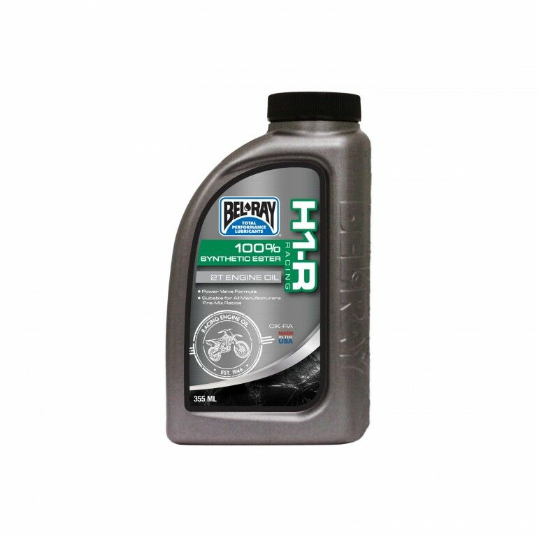 Obrázek produktu Motorový olej Bel-Ray H1-R RACING 100% SYNTHETIC ESTER 2T (355 ml)
